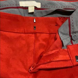 Burnt orange dress pants banana republic